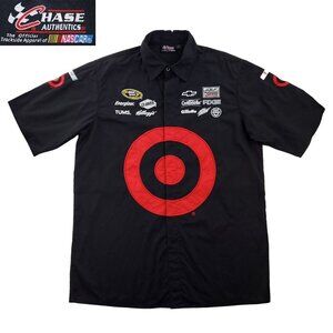 NASCAR Earnhardt Ganassi Pit Shirt Racing Chase Authentics Large Relaxed Fit